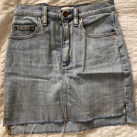 Aritzia mini denim skirt - Picture 1 of 3